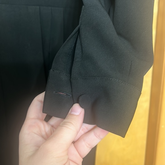 NWT Lini Gorgeous Black Sequined Long Sleeve Jumpsuit Size S - Picture 9 of 15